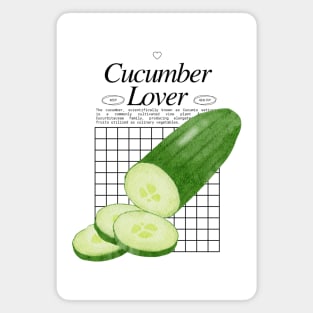 Cucumber Lover - Cucumis sativus Magnet